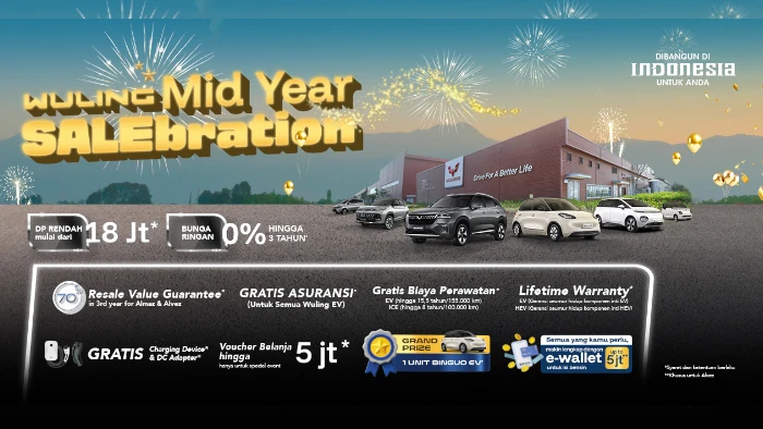Wuling Mid Year SALEbration untuk Mobil Baru di Tengah Tahun